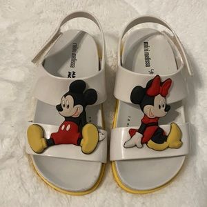 Mini melissa disney sandals size 11 usa